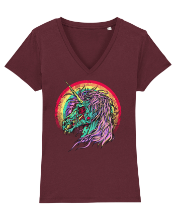 Zombie Unicorn Burgundy