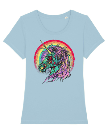 Zombie Unicorn Sky Blue