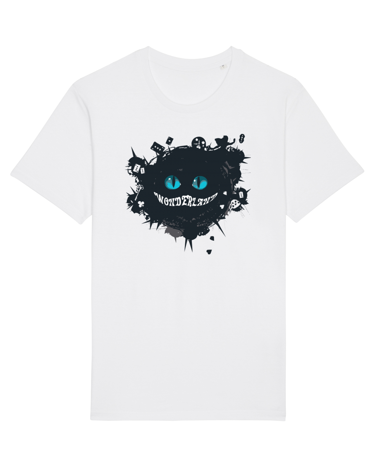 Tricou mânecă scurtă Unisex Rocker White