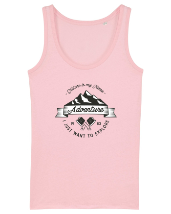 Nature is my Home Cotton Pink