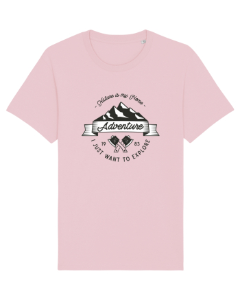 Nature is my Home Cotton Pink