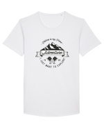 Nature is my Home Tricou mânecă scurtă guler larg Bărbat Skater