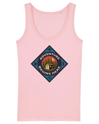 Adventure Begins Here Cotton Pink