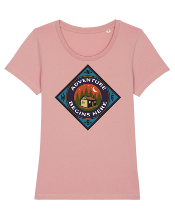 Adventure Begins Here Canyon Pink