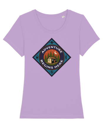 Adventure Begins Here Lavender Dawn