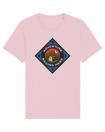 Adventure Begins Here Cotton Pink