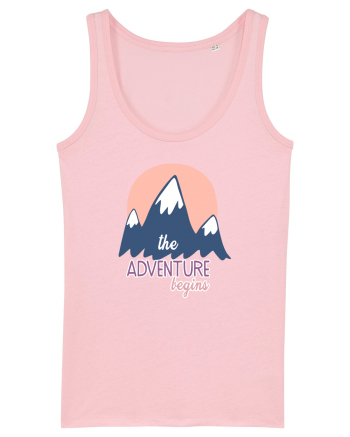 The Adventure Begins Cotton Pink