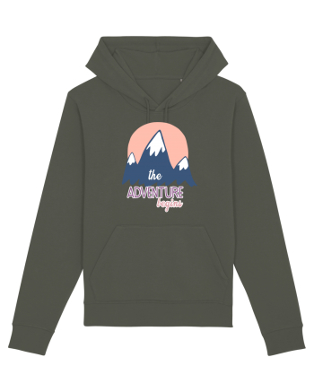 The Adventure Begins Khaki