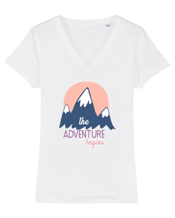The Adventure Begins White