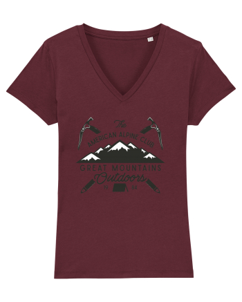 American Alpine Club Burgundy