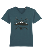 American Alpine Club Tricou mânecă scurtă guler V Bărbat Presenter