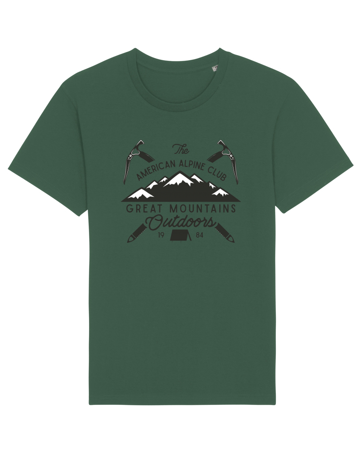 Tricou mânecă scurtă Unisex Rocker Bottle Green
