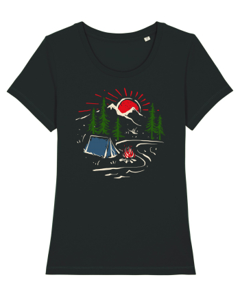 Sunset Campfire Black