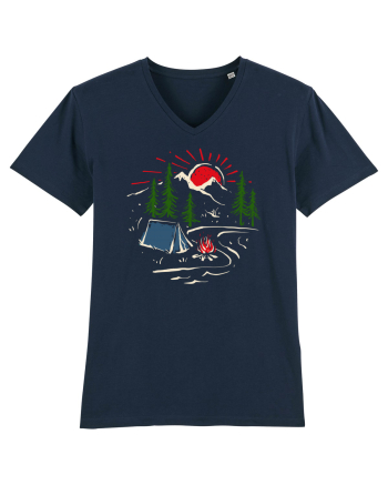 Sunset Campfire French Navy