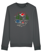 Sunset Campfire Bluză mânecă lungă Unisex Rise