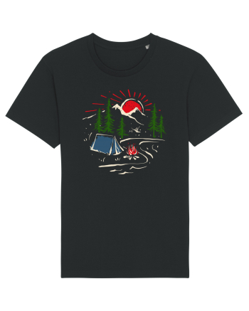Sunset Campfire Black
