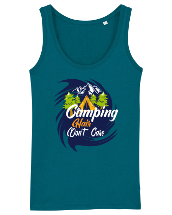 Camping Hair Dont Care Ocean Depth