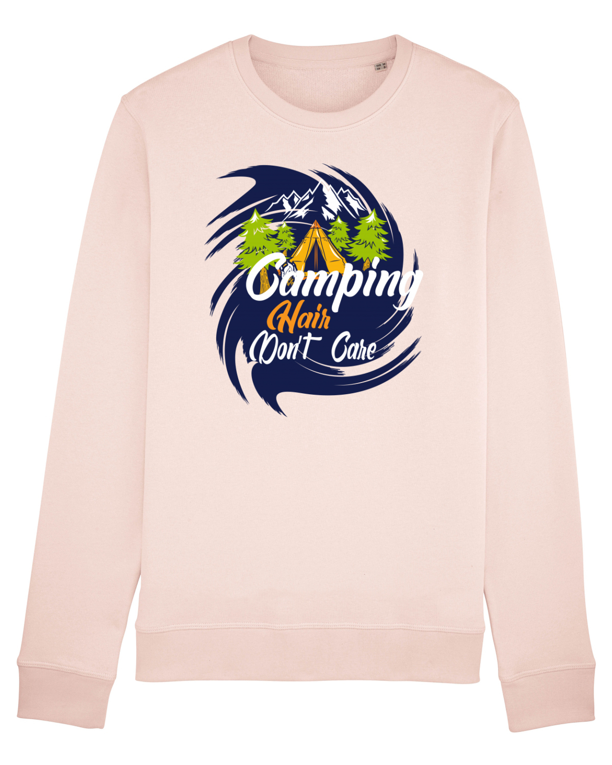 Bluză mânecă lungă Unisex Rise Candy Pink
