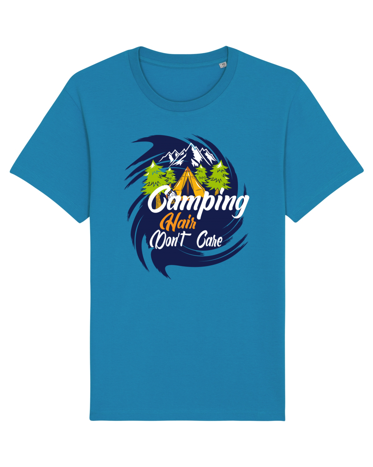 Tricou mânecă scurtă Unisex Rocker Azur