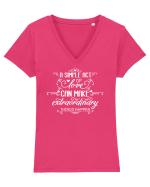 Ești tot ce am Tricou mânecă scurtă guler V Damă Evoker