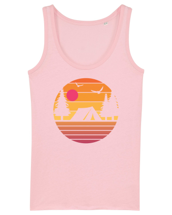 Camping Sunset Cotton Pink