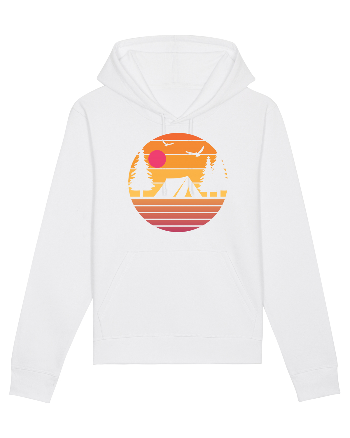 Hanorac Unisex Drummer White