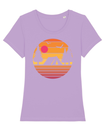 Camping Sunset Lavender Dawn