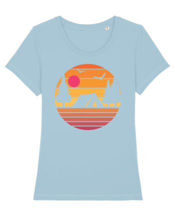 Camping Sunset Sky Blue