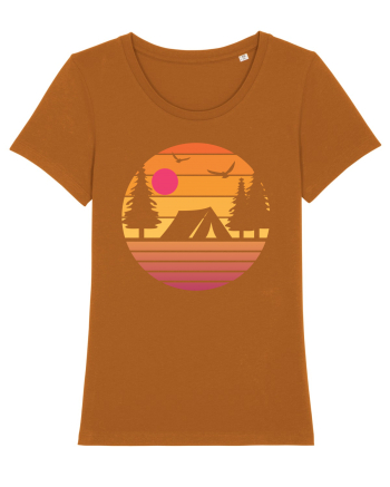 Camping Sunset Roasted Orange