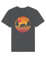 Camping Sunset Tricou mânecă scurtă Unisex Rocker