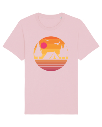 Camping Sunset Cotton Pink