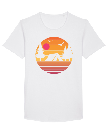 Camping Sunset White