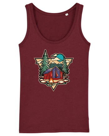 Cool Camping Burgundy