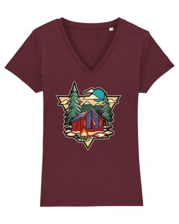 Cool Camping Burgundy