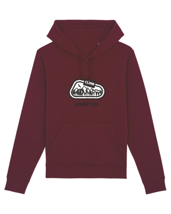 Climb Every Mountain Burgundy