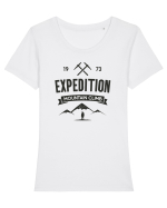 Expedition Mountain Climb Tricou mânecă scurtă guler larg fitted Damă Expresser