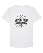 Expedition Mountain Climb Tricou mânecă scurtă guler larg Bărbat Skater