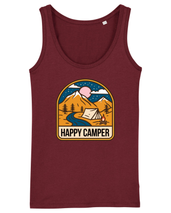 Happy Camper Burgundy