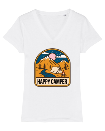 Happy Camper White