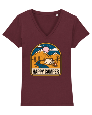 Happy Camper Burgundy