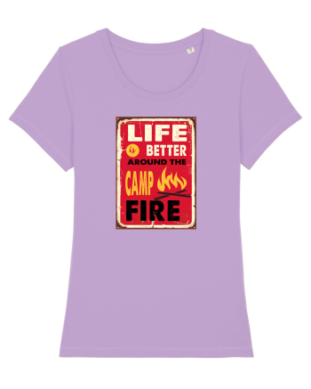 Life is Better Around the Campfire Lavender Dawn