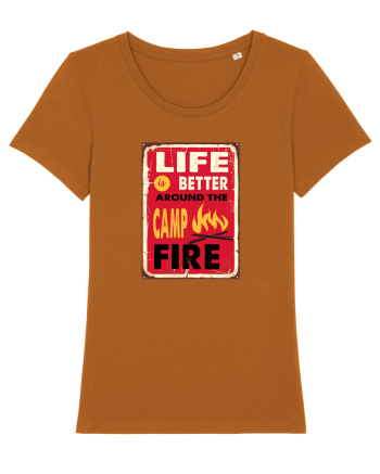 Life is Better Around the Campfire Roasted Orange