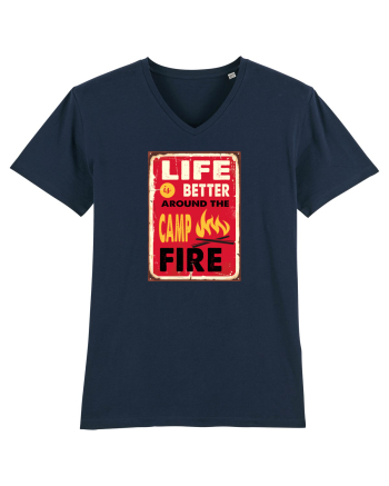 Life is Better Around the Campfire French Navy