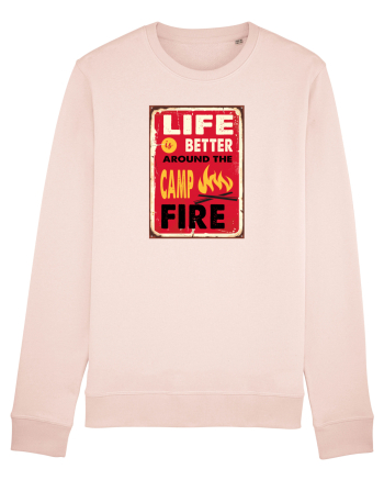 Life is Better Around the Campfire Candy Pink
