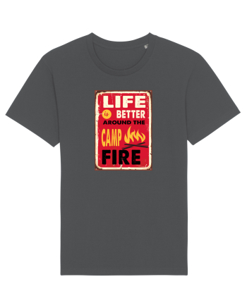 Life is Better Around the Campfire Anthracite