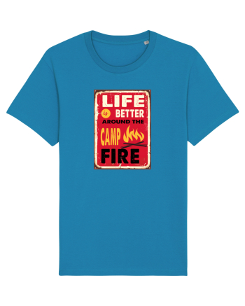 Life is Better Around the Campfire Azur