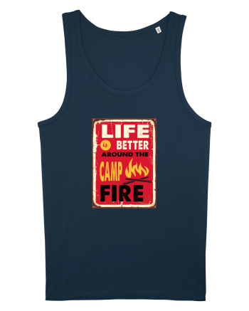 Life is Better Around the Campfire Navy
