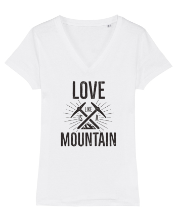 Love is Like a Mountain White