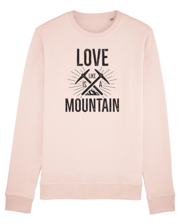Love is Like a Mountain Candy Pink