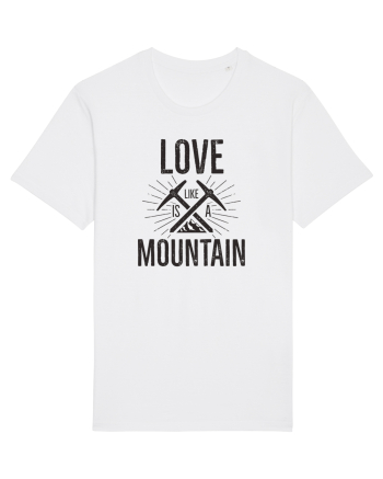 Love is Like a Mountain White